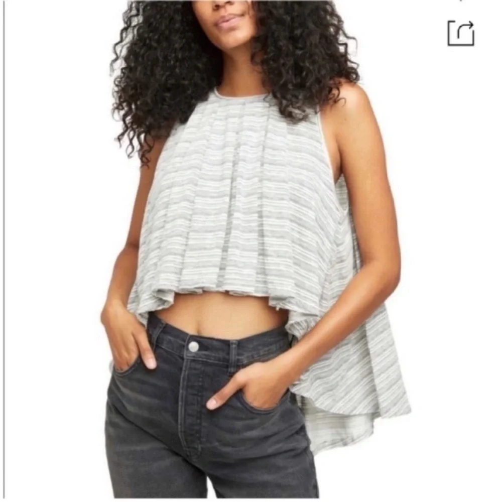 🇺🇸FIRM PRICE🇺🇸Free people Turn it up tank top